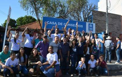 Uma verdadeira festa foi inauguração da Central de Libras em TL