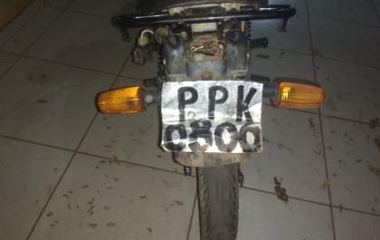 Adolescente de 15 anos é apreendido com moto adulterada no Setsul