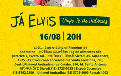 Cooperativas promovem espetáculo 