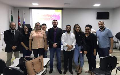 Comissão de Cultura e Eventos da OAB realiza palestra com Dr Gustavo Pompílio