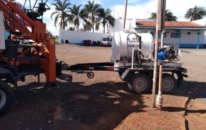 Equipamento proporciona agilidade nos serviços de saneamento básico em Castilho