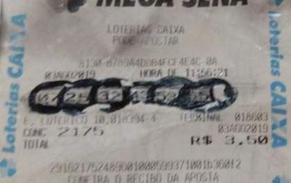 Jovem falsifica bilhete premiado da Mega Sena e acaba presa em MT