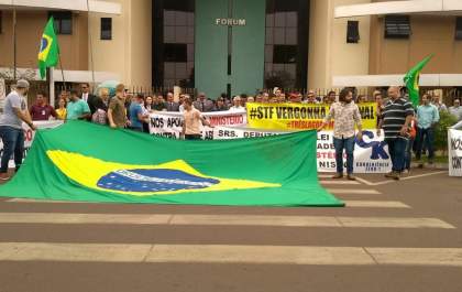 Ato contra a lei do abuso de autoridade acontece no Fórum de TL