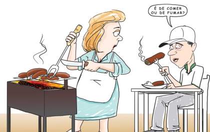 Confira a charge da edição do jornal Hojemais