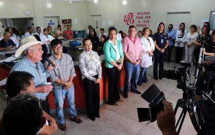 Saúde de TL entrega novos equipamentos para a Clínica da Mulher