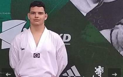 Garoto três-lagoense é vice-campeão Brasileiro de Taekondow