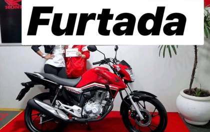 Jovem tem moto furtada em frente de casa no Nossa Senhora Aparecida