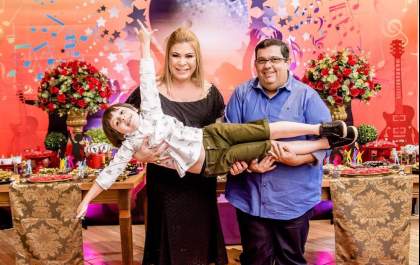 Celebrando com diversão