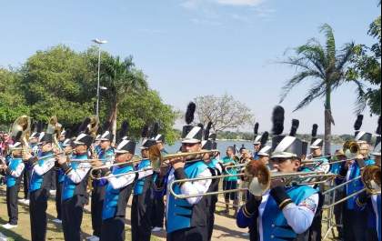 Desfile de 7 de setembro leva centenas de três-lagoenses a Lagoa Maior