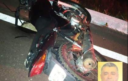 Corpo do motociclista Emerson Castro foi trazido para IMOL em Três Lagoas