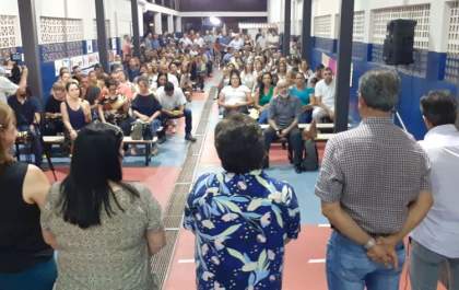 Prefeitura entrega reforma de R$ 553 mil em escola do Hilda Mandarino