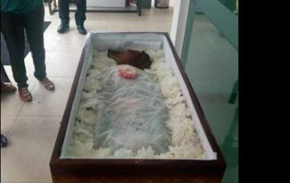 Foto de cachorro sendo 'velado' em caixão viraliza e divide opiniões