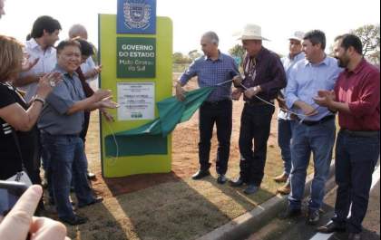 Em Três Lagoas, governo entrega novo acesso ao Parque Industrial com ciclovia