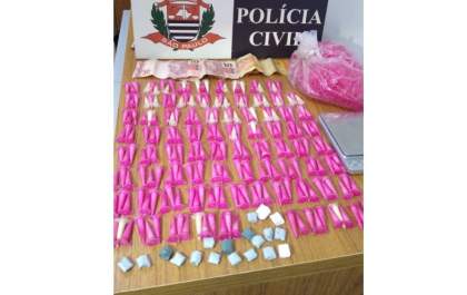 Dise apreende cocaína e crack com adolescentes