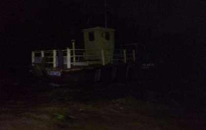 Depois de ficar a deriva no Rio Paraná, trabalhadores são encontrados pelos Bombeiros