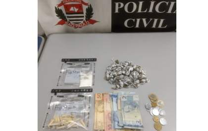 Três são presos em Valparaíso por tráfico de drogas