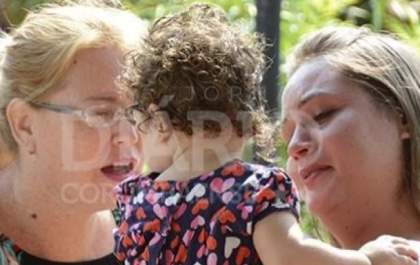 Mulher reencontra filha de 1 ano no MS