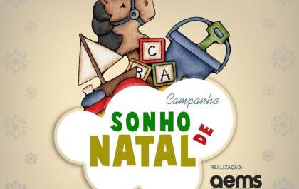 Curso de comunicação social da aems lança campanha de arrecadação de brinquedos