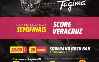 Soberano Rock Bar recebe hoje fase do concurso de bandas Tagima Q festival