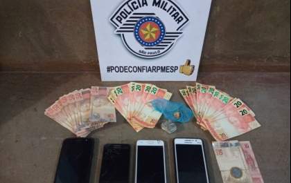 Trio preso na Ilha com maconha e crack tinha R$ 1,2 mil em notas falsas