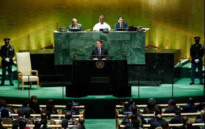 Veja a íntegra do discurso de Bolsonaro na Assembleia Geral da ONU