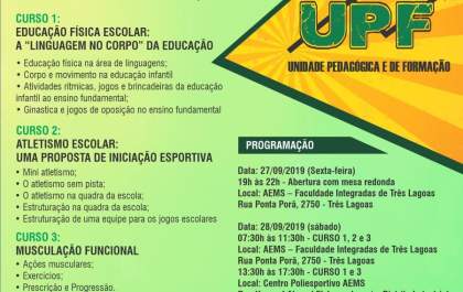 Fundesporte oferece cursos gratuitos para professores de Educação Física