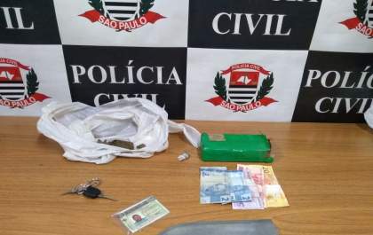 Acusado de tráfico foge de abordagem, mas é preso pelo GOE