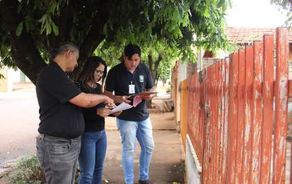 Governo de Andradina realiza cadastros para regularização de imóveis do Bairro Gavioli