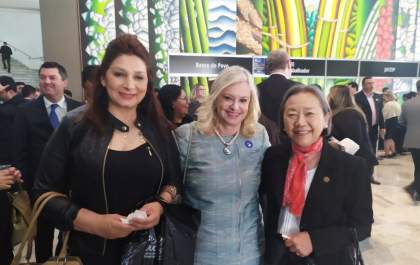 Tamiko participa de seminário sobre emprego e empreendedorismo no Palácio dos Bandeirantes