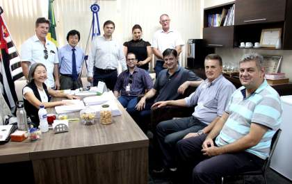 Tamiko recebe direção do JBS Friboi e reafirmam parcerias para novos investimentos