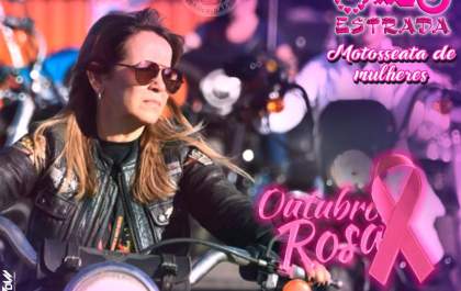 1° Deusas da Estrada-Outubro Rosa em Andadina