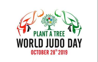 Campanha plante uma árvore marca dia mundial do judô