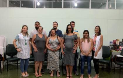 Gestantes do programa Amor Pleno participam de palestra sobre Nutrição no Período Gestacional