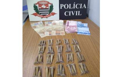 Rapaz é preso ao entregar droga para adolescente de 14 anos vender