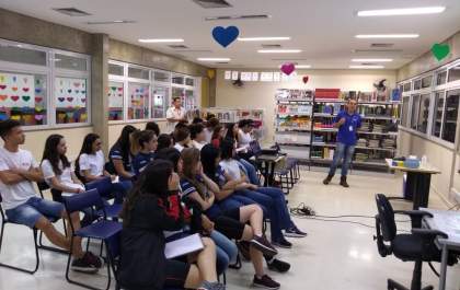 Águas Andradina recebe alunos do Sesi