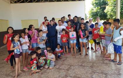 Entrega de brinquedos para crianças pela PM será dia 12 em Três Lagoas