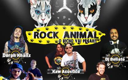 Domingo é dia de Rock Animal, evento em prol da APAAR