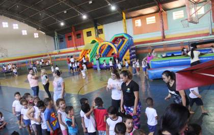 Brincadeiras pedagógicas marcaram a semana nas escolas municipais de Andradina