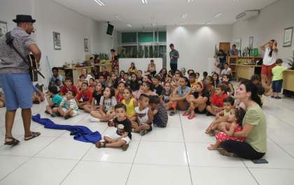 Sicredi faz evento para as crianças