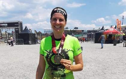 Thais Alves abandonou o sedentarismo e participa do Spartan Race Brasil 2019