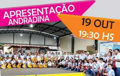 Sábado tem apresentação de Orquestra de Cordas gratuita em Andradina