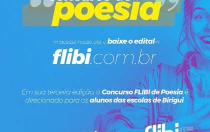 3º Concurso Flibi de Poesia premia vencedores nesta quarta