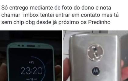 Filho encontra celular e mãe usa&nbsp; Facebook para localizar o dono