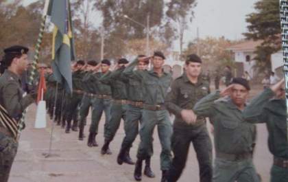 Ao completar 31 anos de prestação de serviço militar, ex-combatentes se reúnem para confraternização