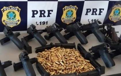 Acusado de tráfico internacional de armas é preso em Água Clara
