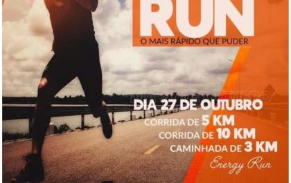 Viralcool Energy Run sai pelas ruas da cidade de Andradina no domingo