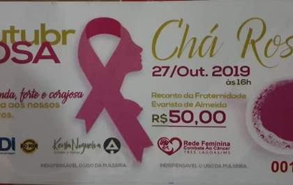 'Chá Rosa' chega a sua 3ª edição em Três Lagoas&nbsp;