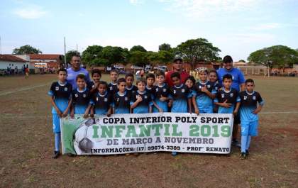 Acontece em Selvíria mais uma rodada da Copa Interior Poly Sport 2019 – Infantil