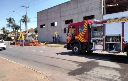 Vazamento de gás mobiliza Corpo de Bombeiros em Três Lagoas