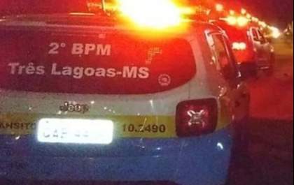 Moto sem placa é encontrada abandonada em Avenida de Três Lagoas